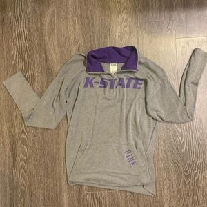 PINK Victoria’s Secret Kansas State quarter zip